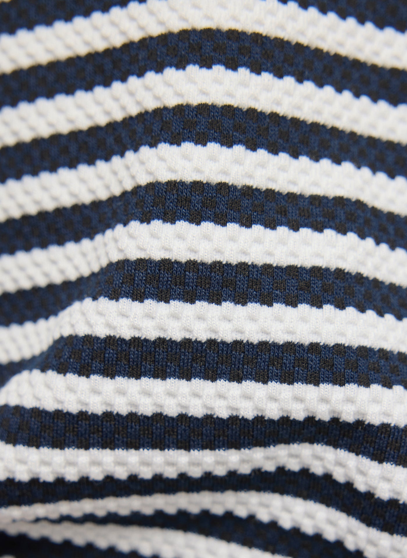 Rabe-Navy and White Stripe Jacket