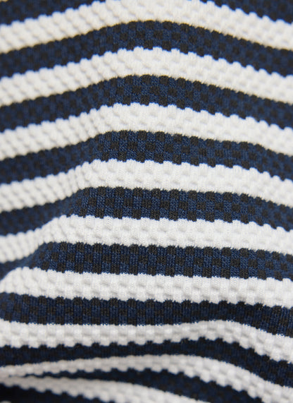 Rabe-Navy and White Stripe Jacket