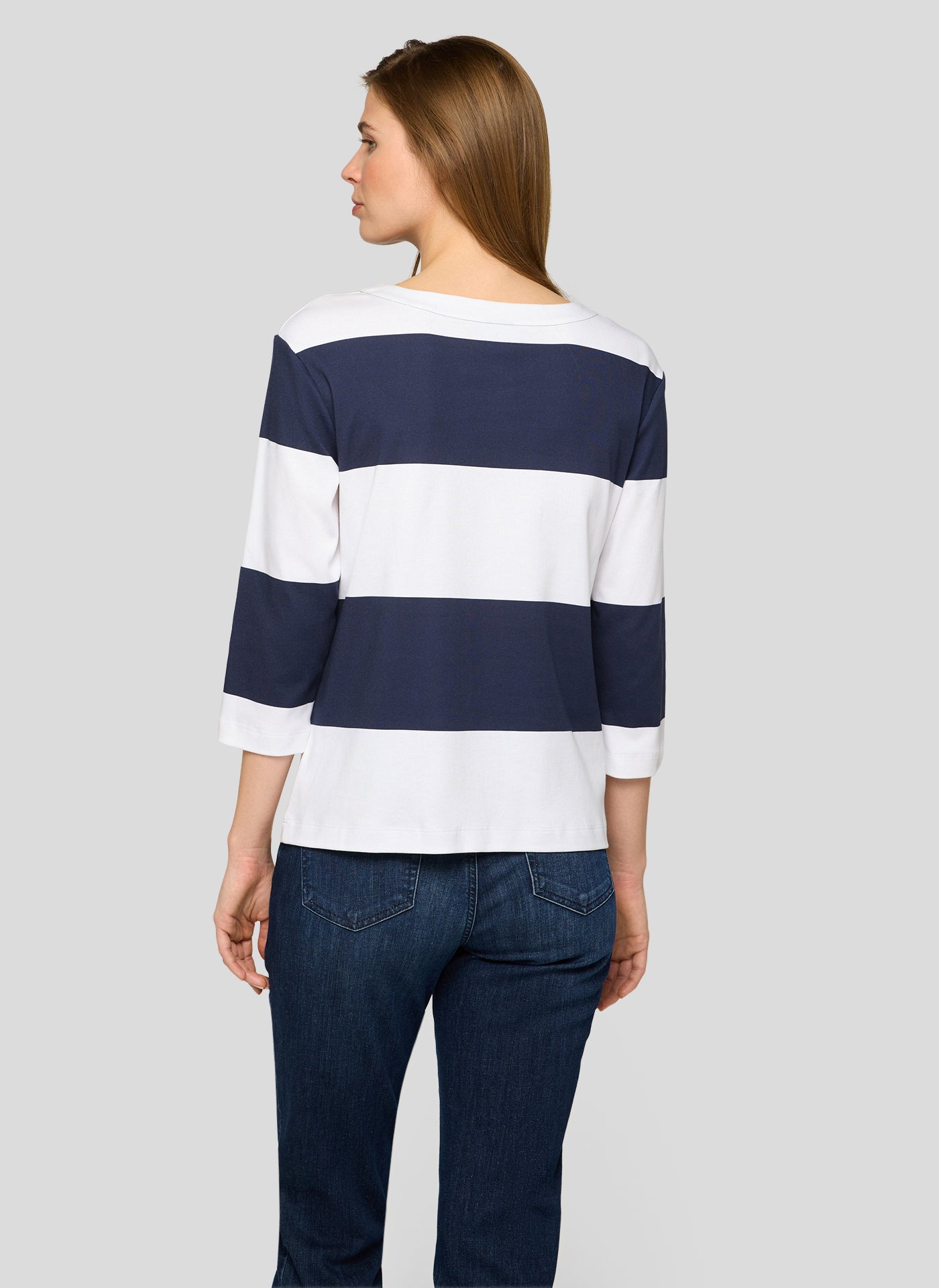 Rabe- Navy and White Crystal Jumper
