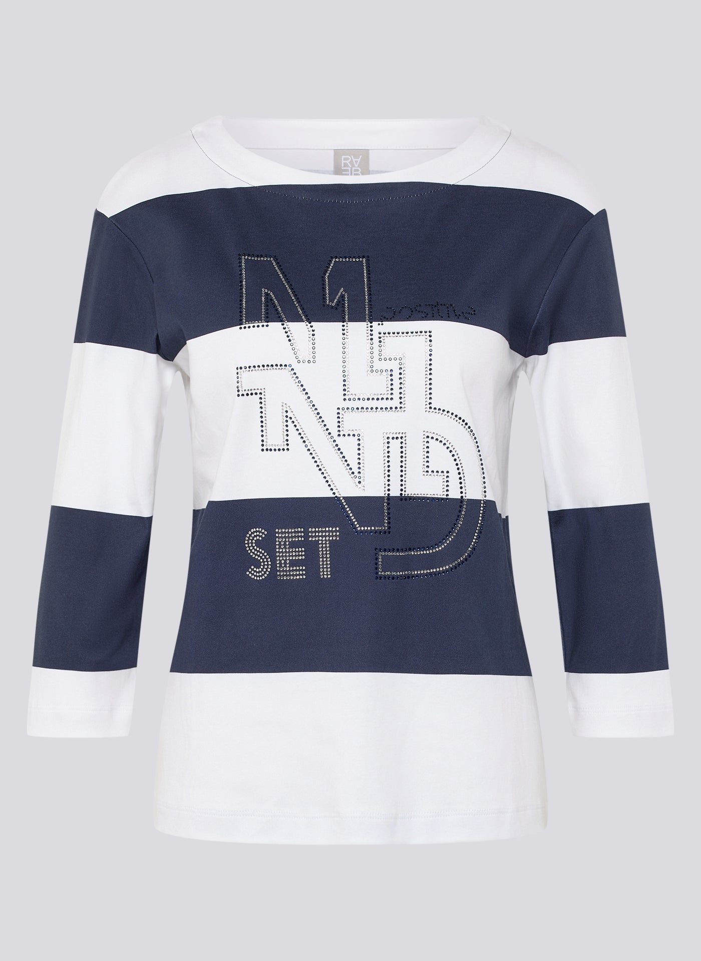 Rabe- Navy and White Crystal Jumper
