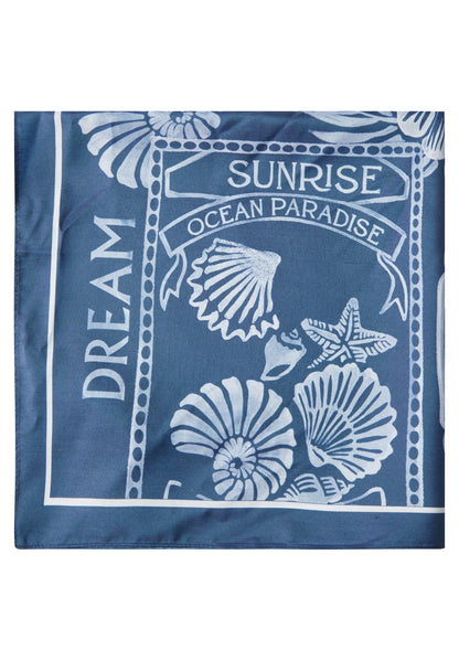 RABE - Shell Print Square Scarf