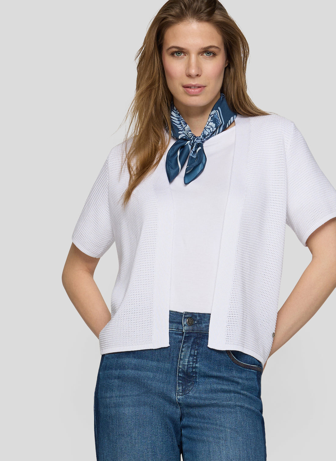 RABE - Shell Print Square Scarf