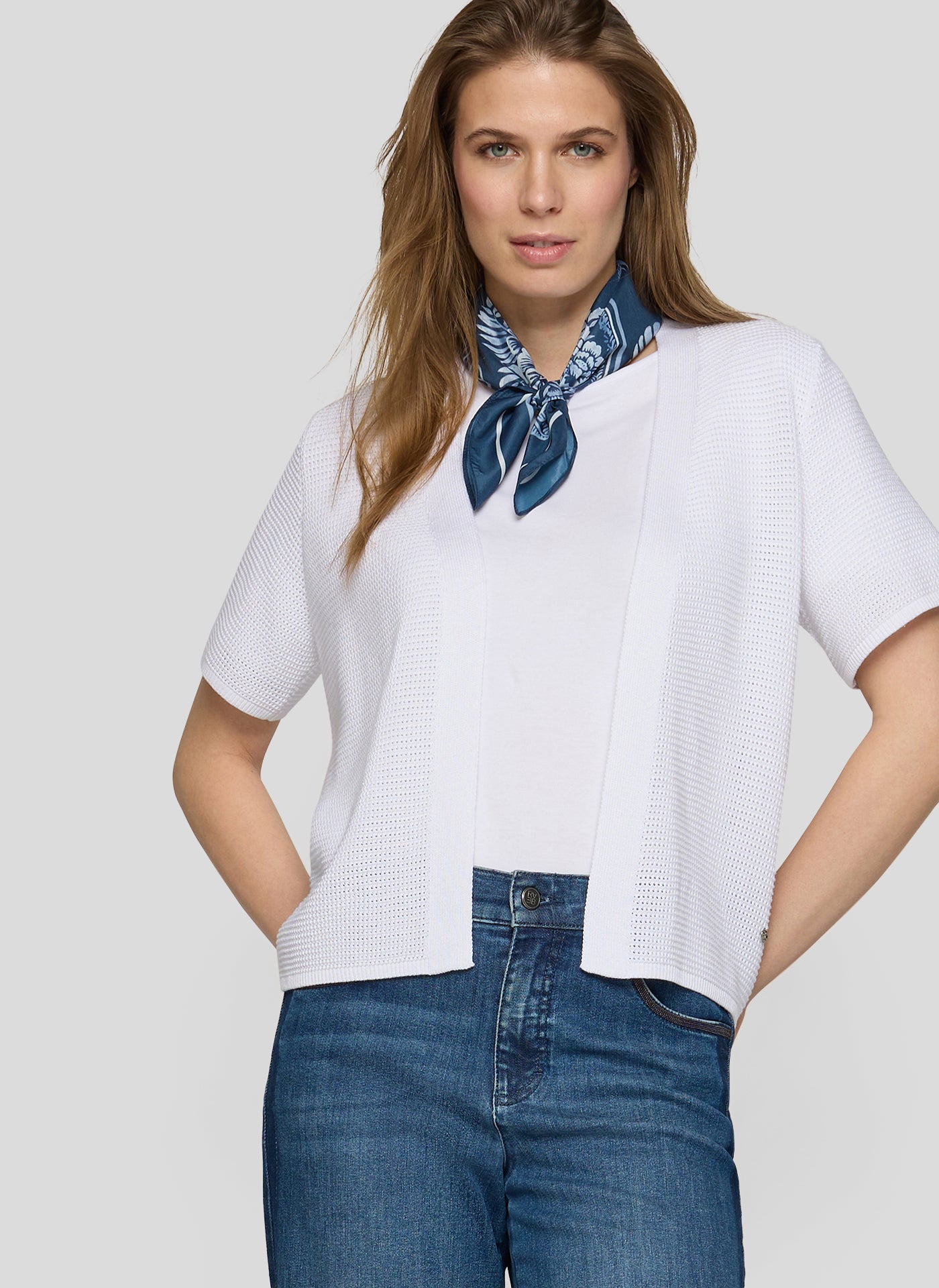 RABE - Shell Print Square Scarf