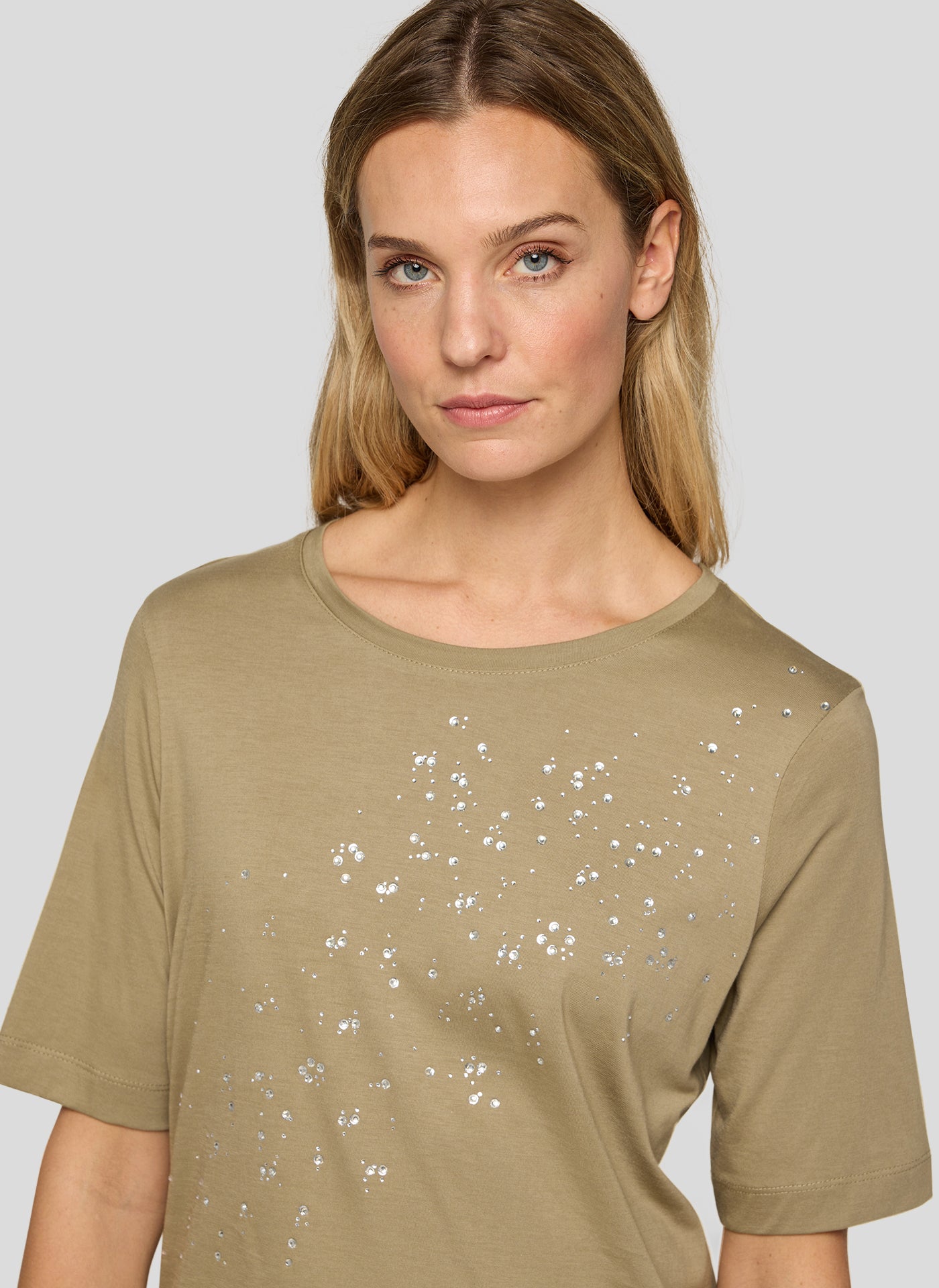 RABE - Olive Crystal Tee