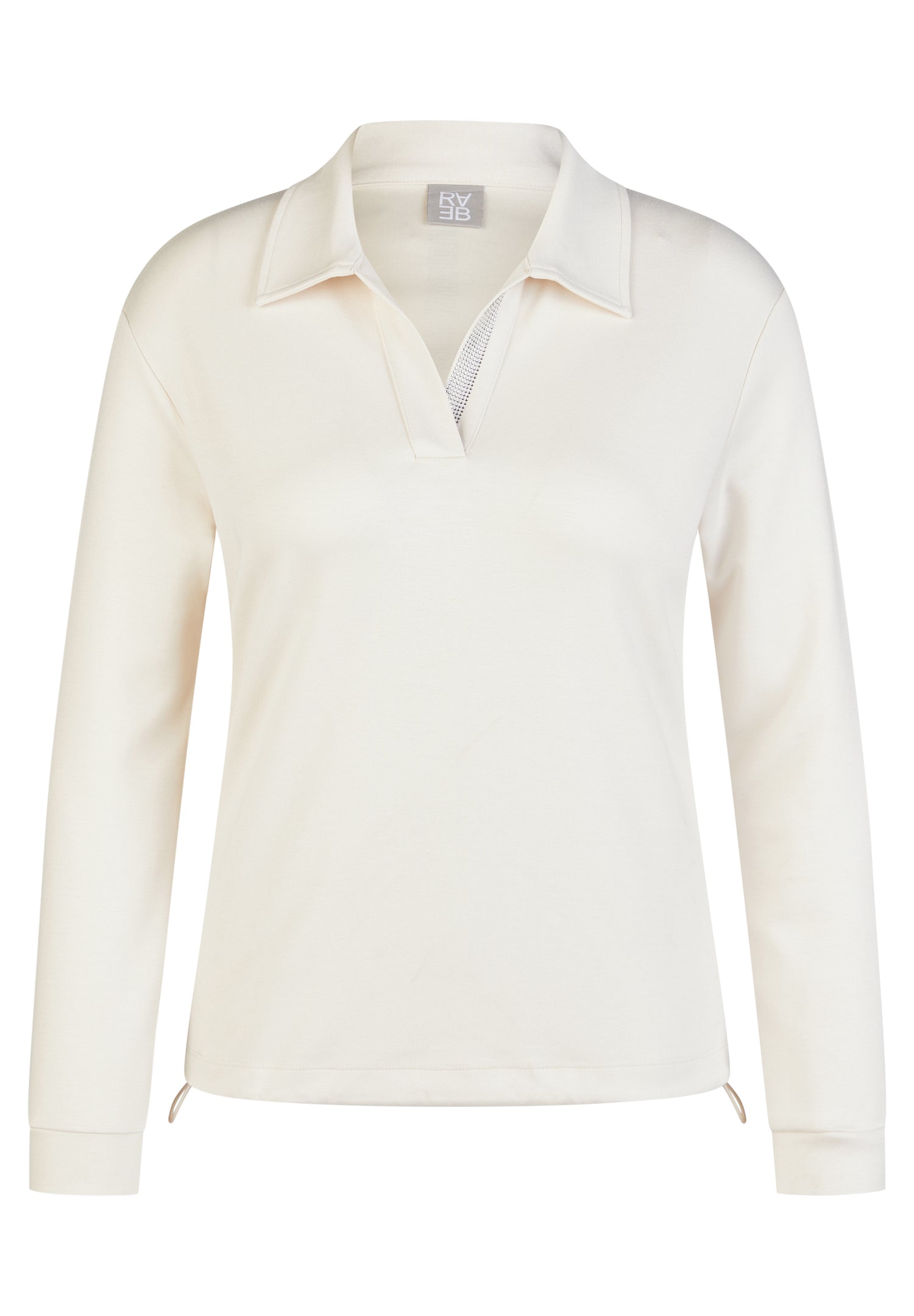 Rabe- Cream Polo With Crystal Detail