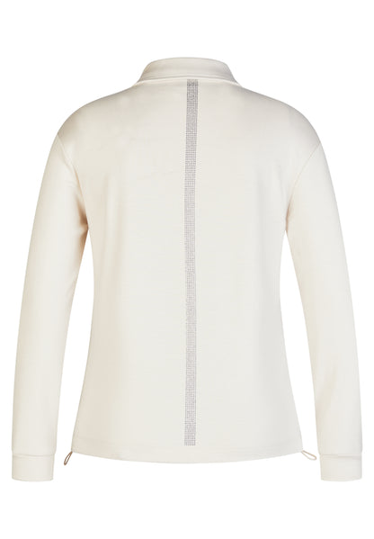 Rabe- Cream Polo With Crystal Detail