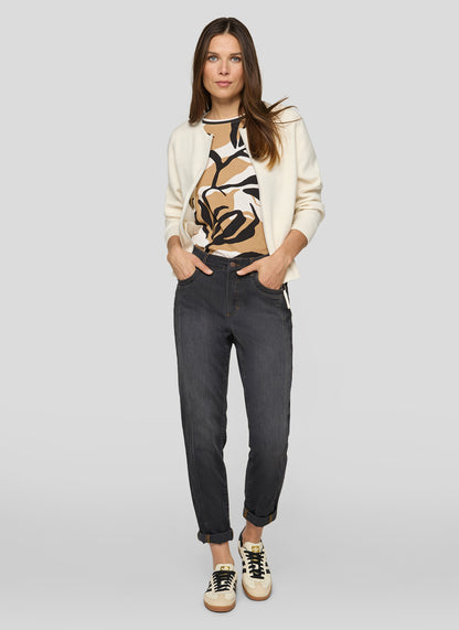 Rabe - Cream Zip Jacket