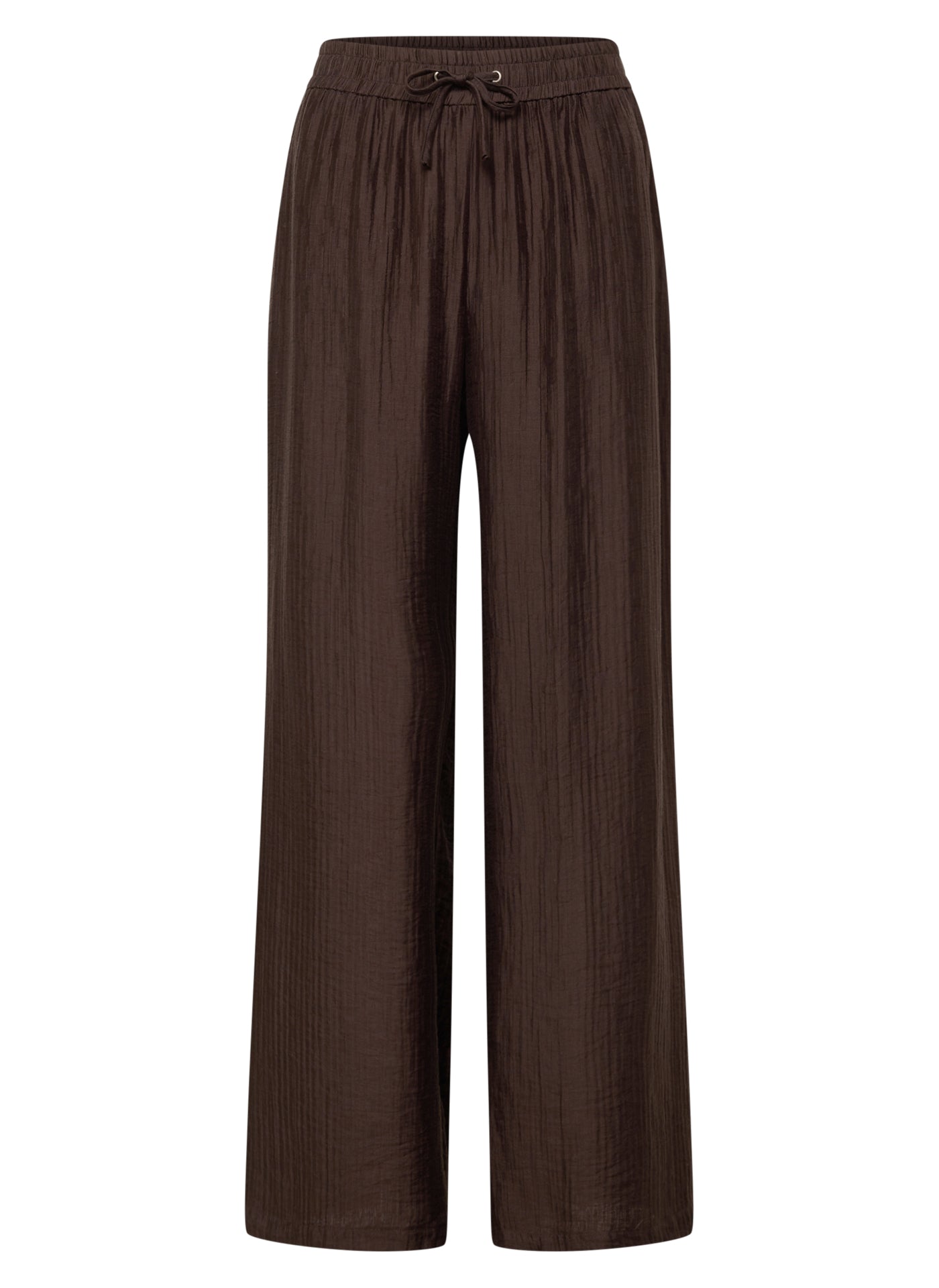 Rabe- Pull On Wide Leg Chocolate Pant