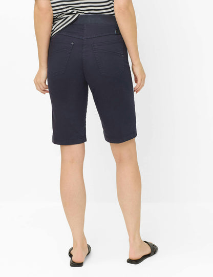 BRAX Pamina Bermuda Shorts - Navy Blue