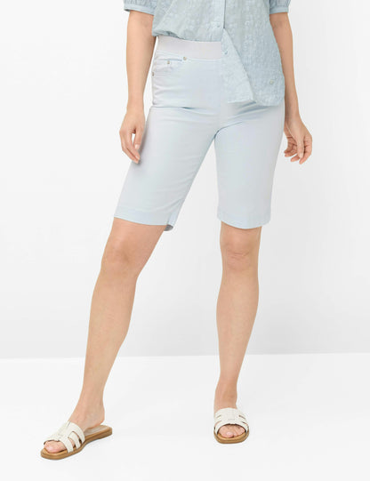 BRAX Pamina Bermuda Shorts - Pale Blue