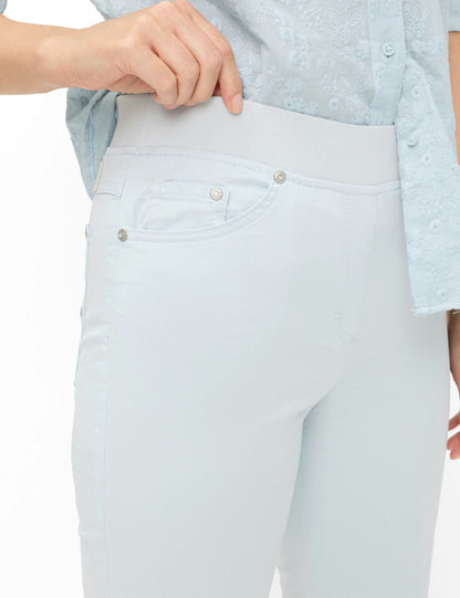 BRAX Pamina Bermuda Shorts - Pale Blue