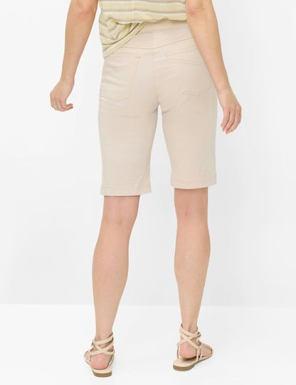 BRAX Pamina Bermuda Shorts - Light Beige