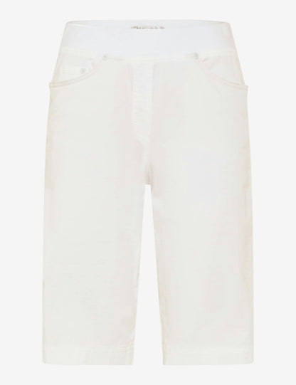 BRAX Pamina Bermuda Shorts - White