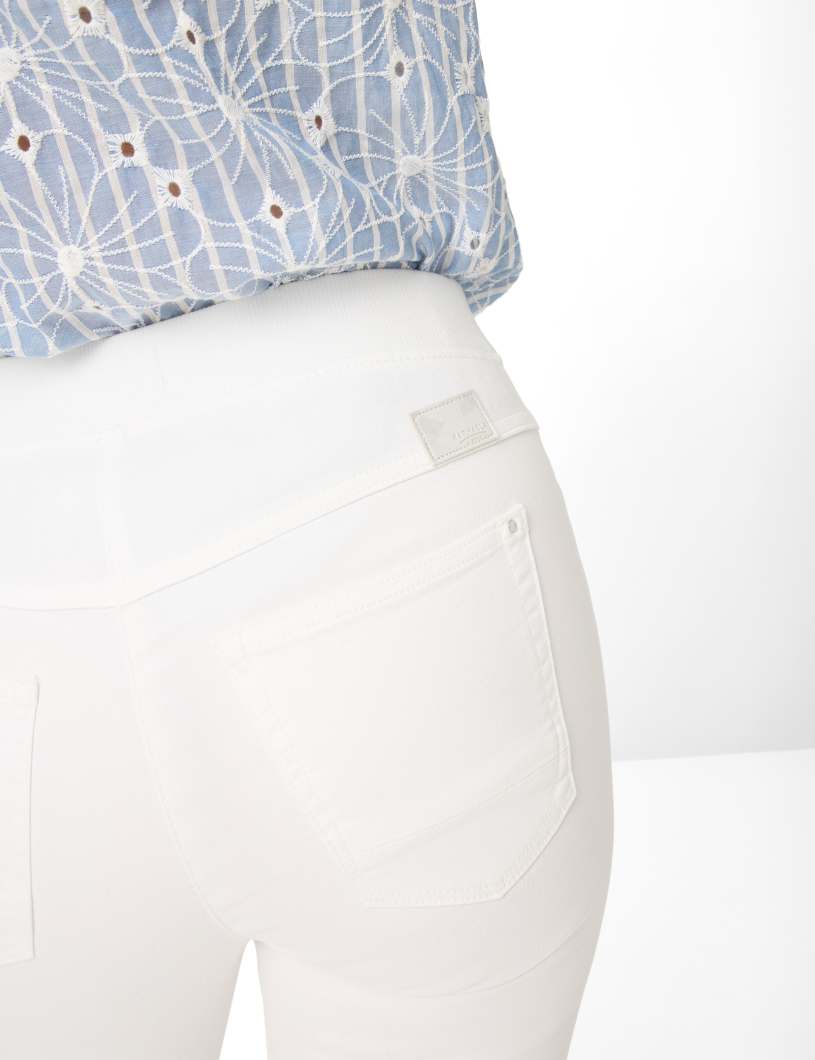 Brax Raphaela Pamina Deco - White Denim