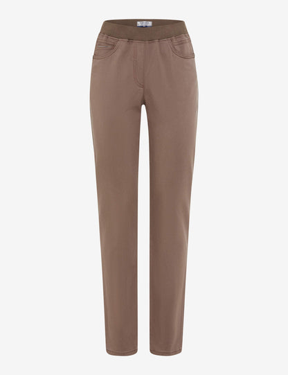 Brax - Pamina Pull On Pant Lyocell blend -Mocha