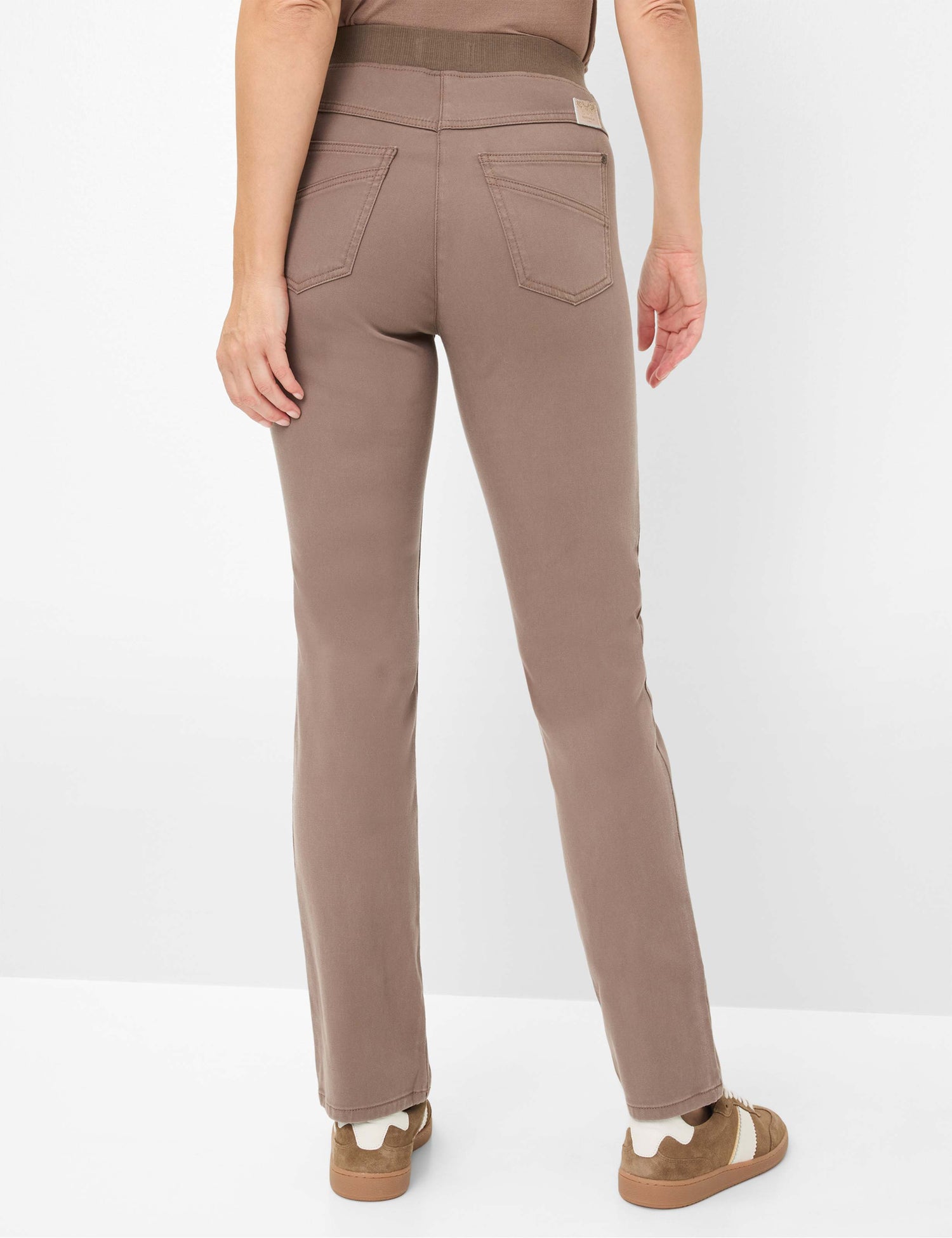 Brax - Pamina Pull On Pant Lyocell blend -Mocha
