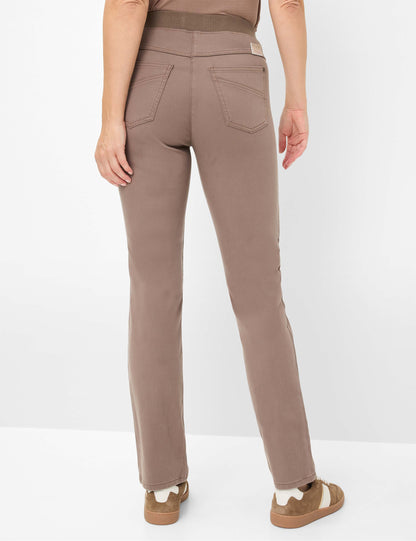 Brax - Pamina Pull On Pant Lyocell blend -Mocha