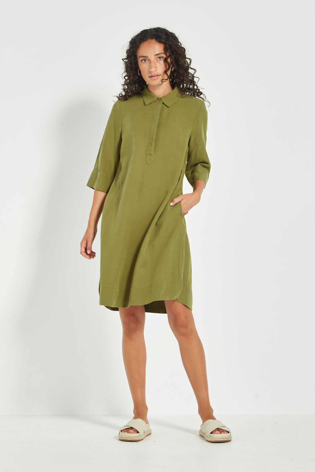 Verge Seville Dress - Green