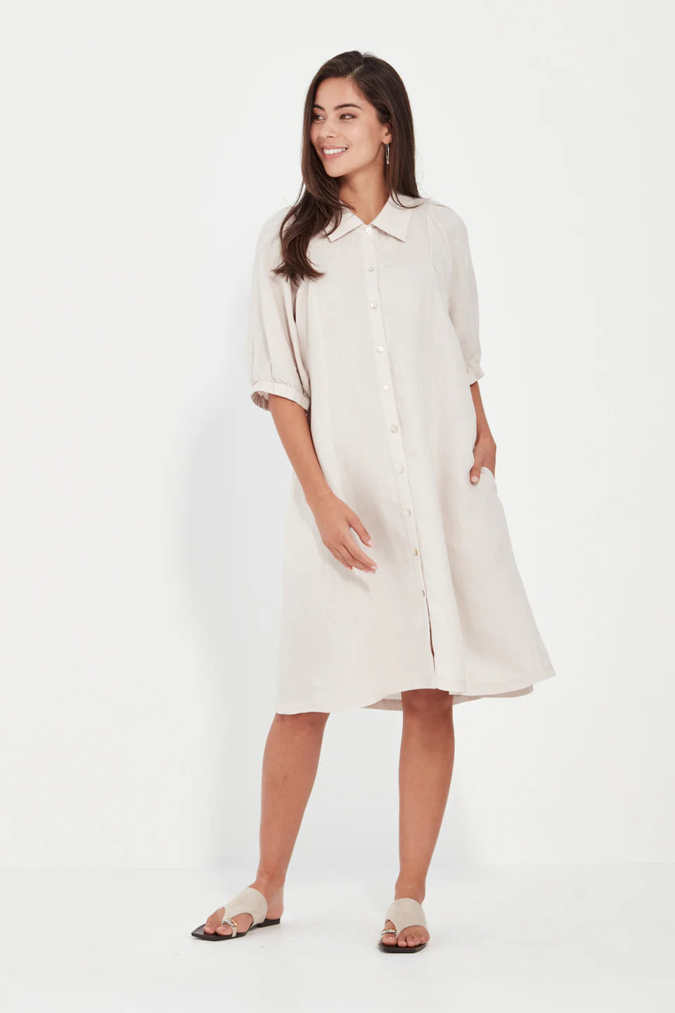 Verge - Soho Dress Bone