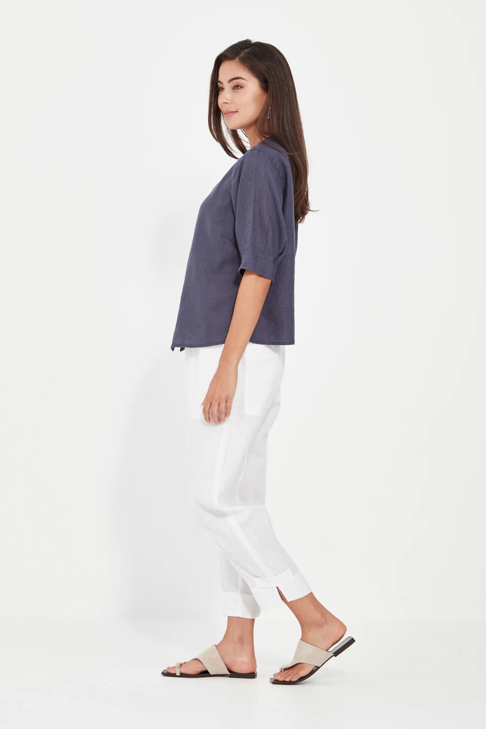 Verge - Trinity Top  Denim