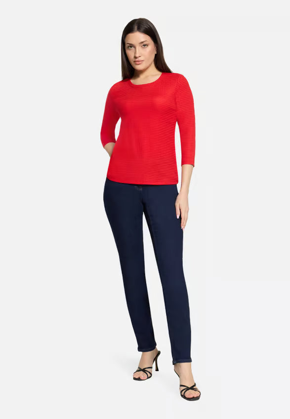 Betty Barclay - Red Texture Top