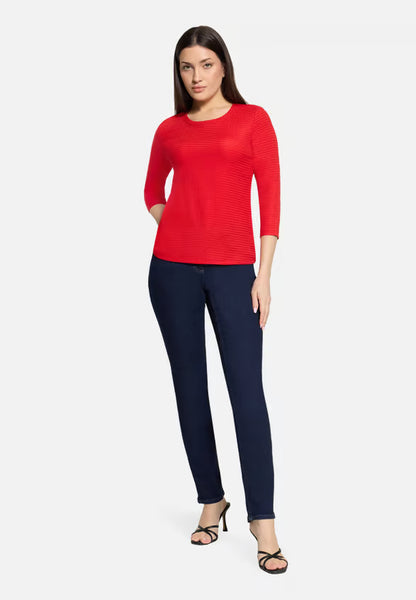 Betty Barclay - Red Texture Top