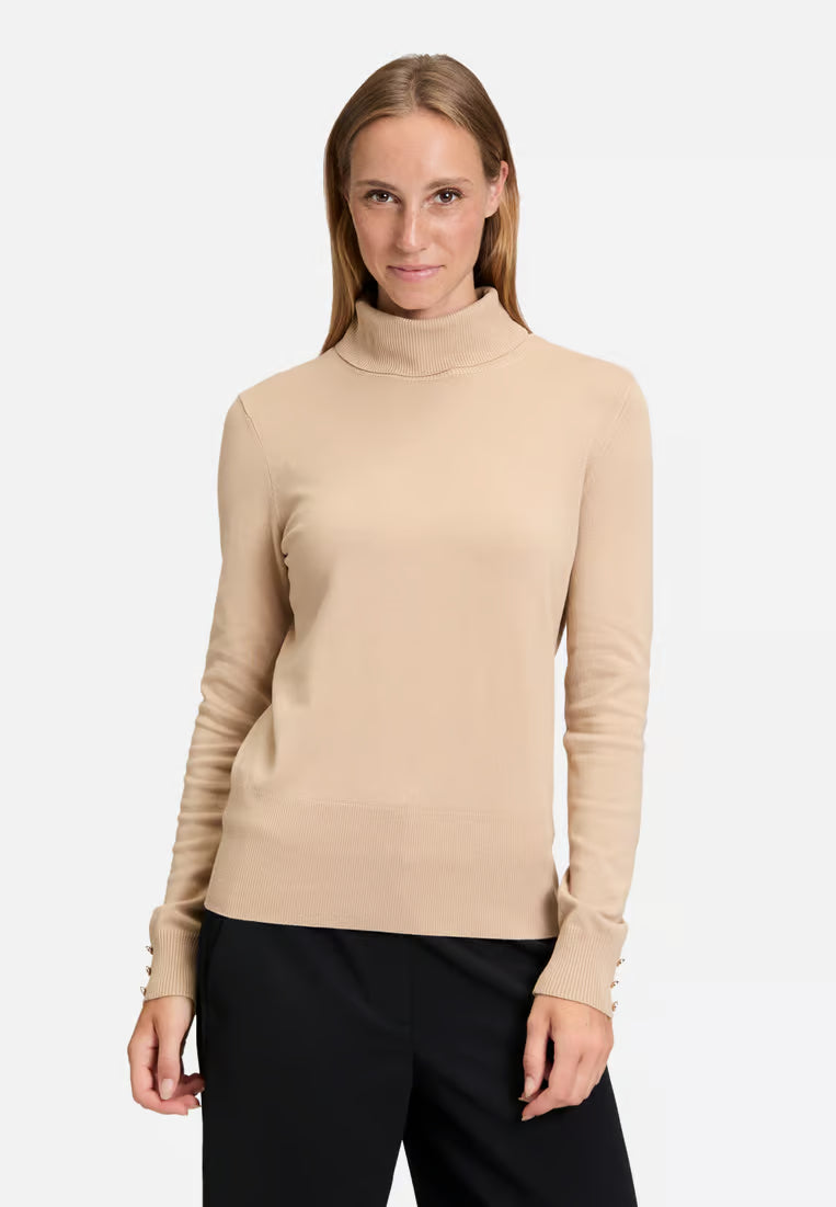 Betty Barclay - Caramel Turtle Neck Knit