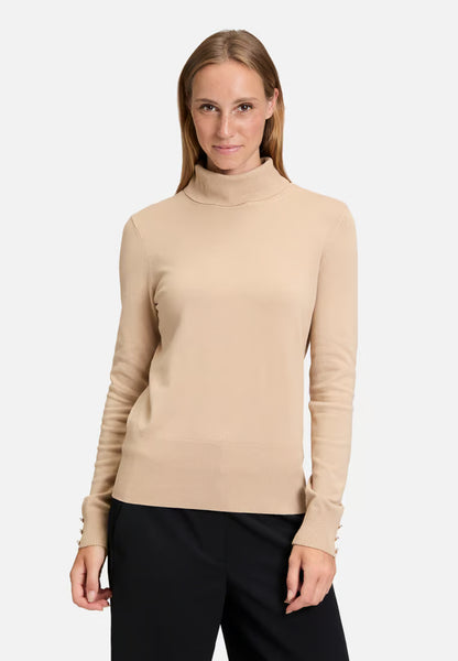Betty Barclay - Caramel Turtle Neck Knit