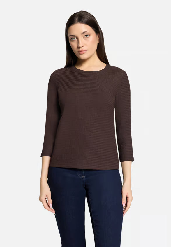Betty Barclay - Chocolate Texture Top