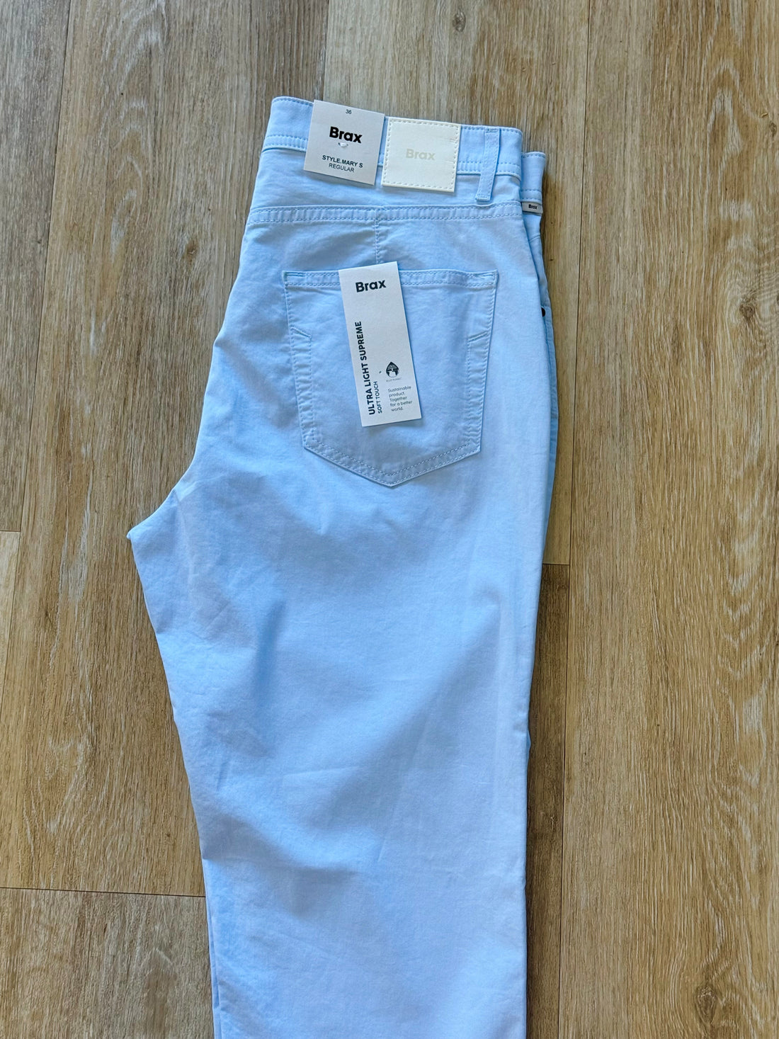 Brax - Mary S 7/8 Ultra Light- Pastel Blue