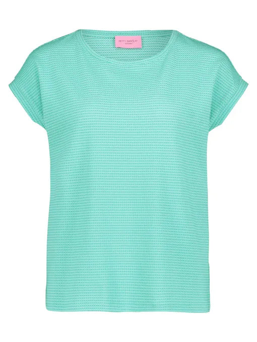 Betty Barclay - Mint Green Textured T-Shirt