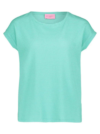 Betty Barclay - Mint Green Textured T-Shirt