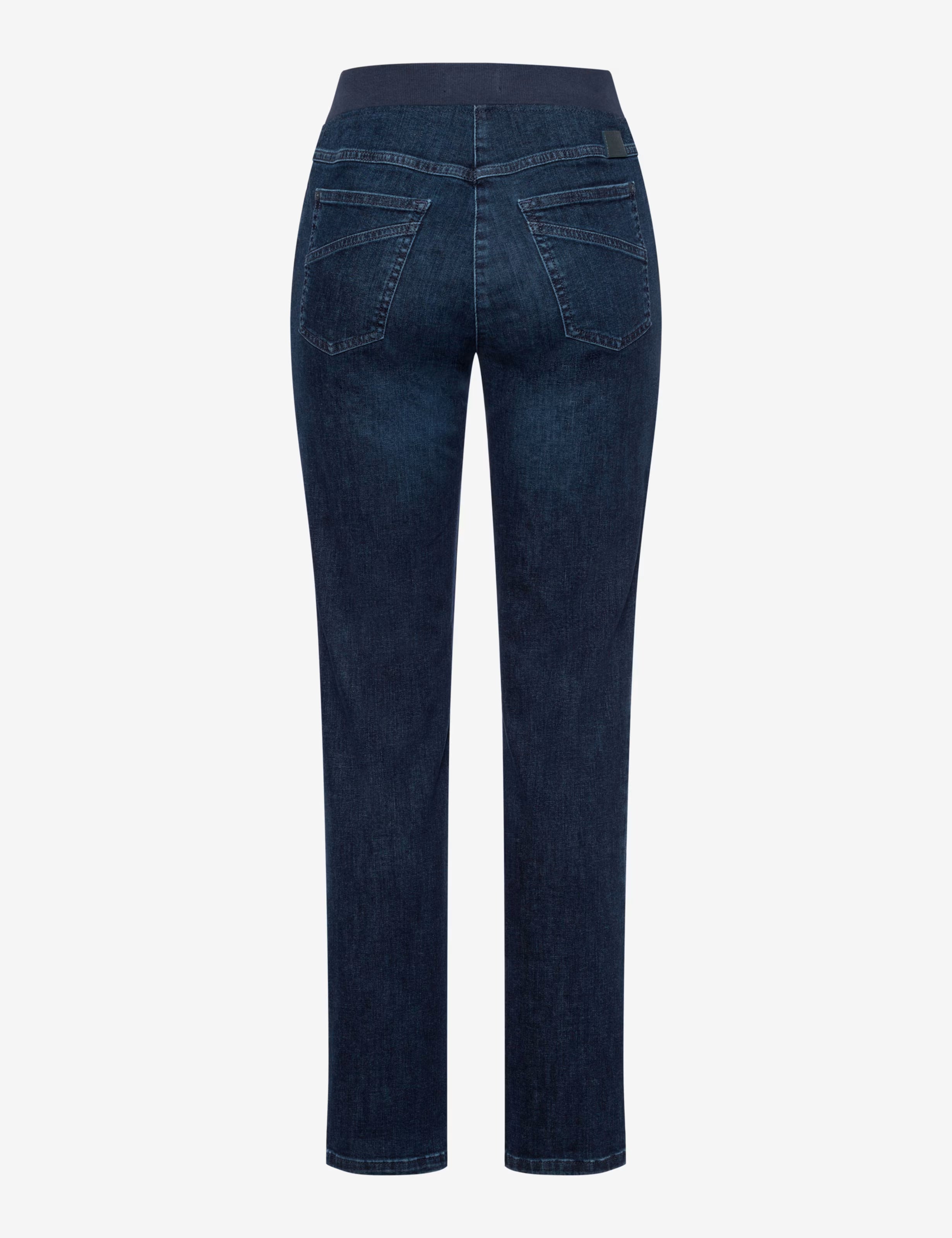 Brax - Pamina Pull on Pant - Blue Denim