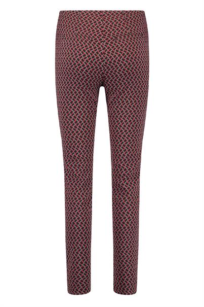 Gerry Weber Edition - Red, Gray, Black Graphic Design Pants