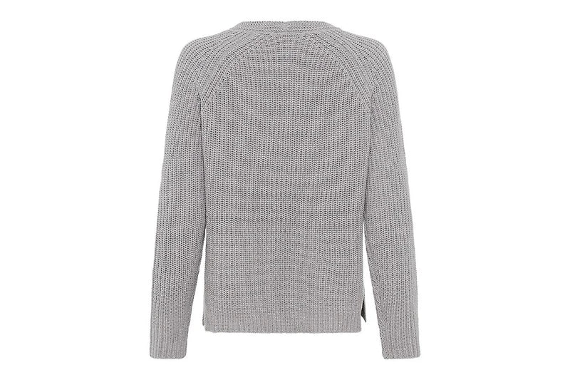 Olsen Silver Grey Knit Jumper