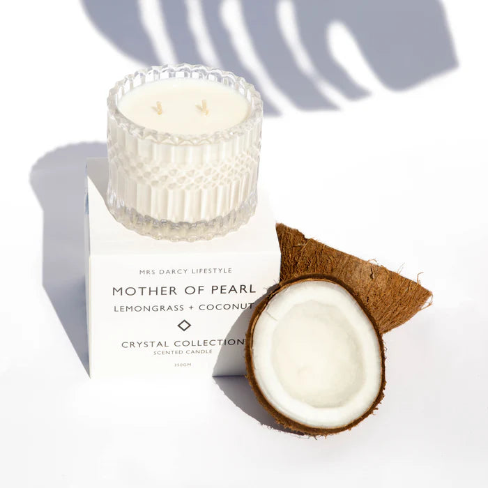Mrs Darcy Lifestyle -  Candle Mother of Pearl