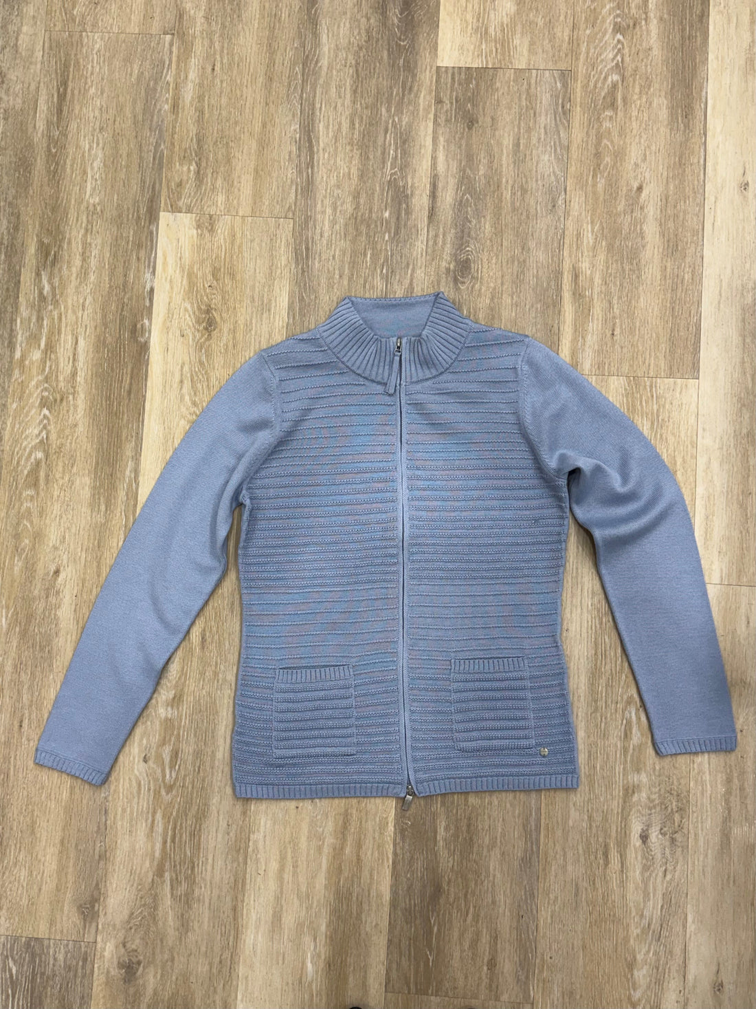 Olsen - Sky Blue Zip Jacket