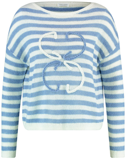 Gerry Weber - Striped Blue and White Jumper