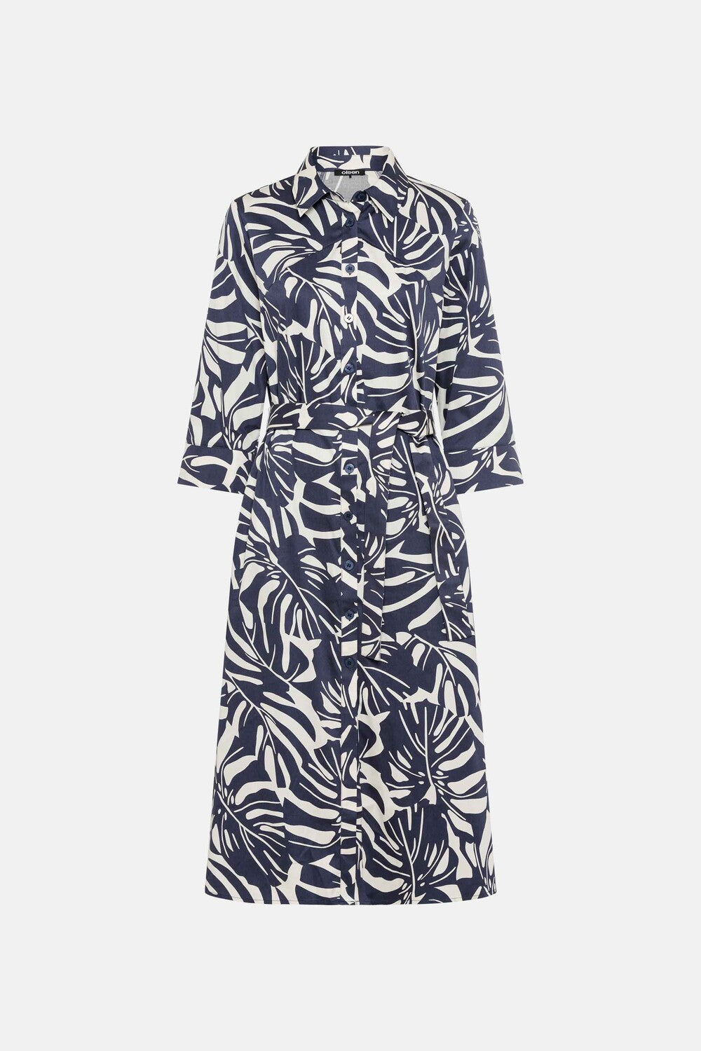 Olsen - 3/4 Sleeve Print Dress