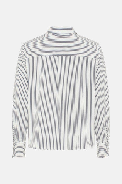 Olsen- Grey and White Shirt