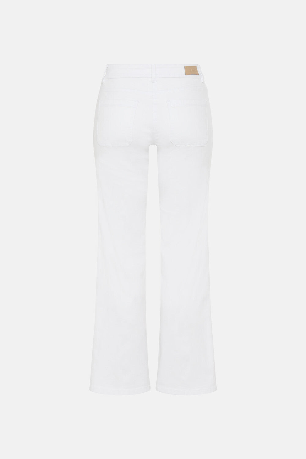 Olsen - Bootleg White Jeans